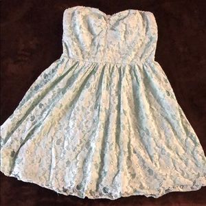 Mint Lace Dress